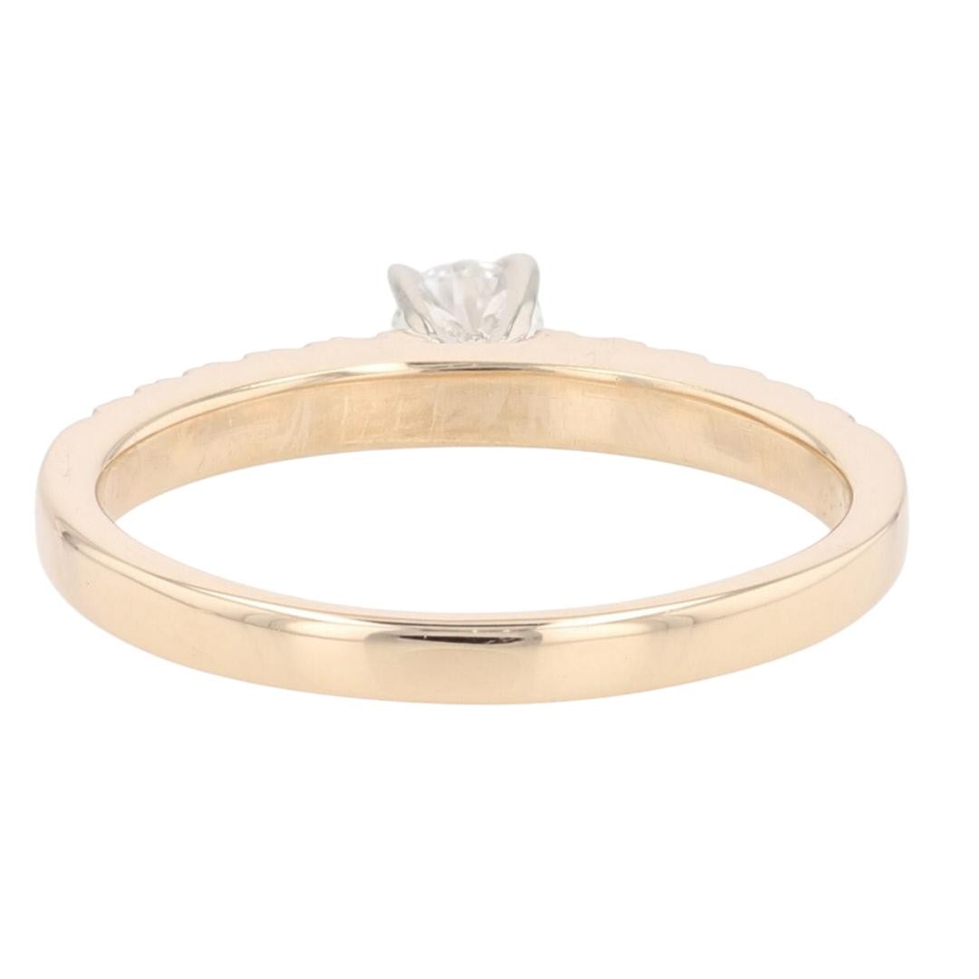 0.49ct Round Brilliant Art Deco Diamond Ring — GIA Certified, Platinum