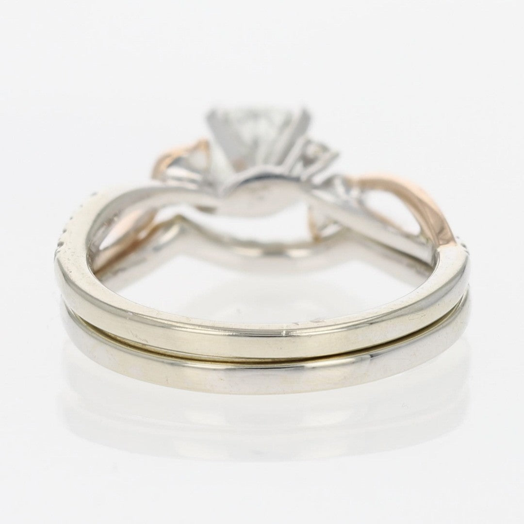 0.72ct Cushion Diamond Halo Engagement Ring — GIA Certified, Platinum