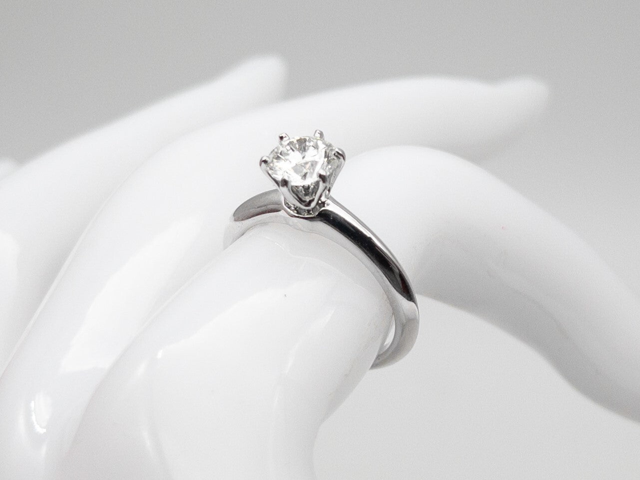 0.90ct Old Mine Cut Diamond Art Deco Ring — GIA Certified, Platinum