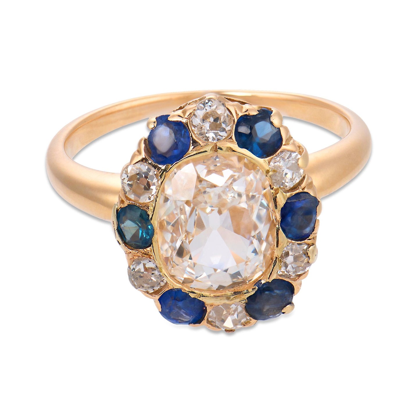 1.15ct Old European Cut Diamond Art Deco Ring — GIA Certified, Platinum