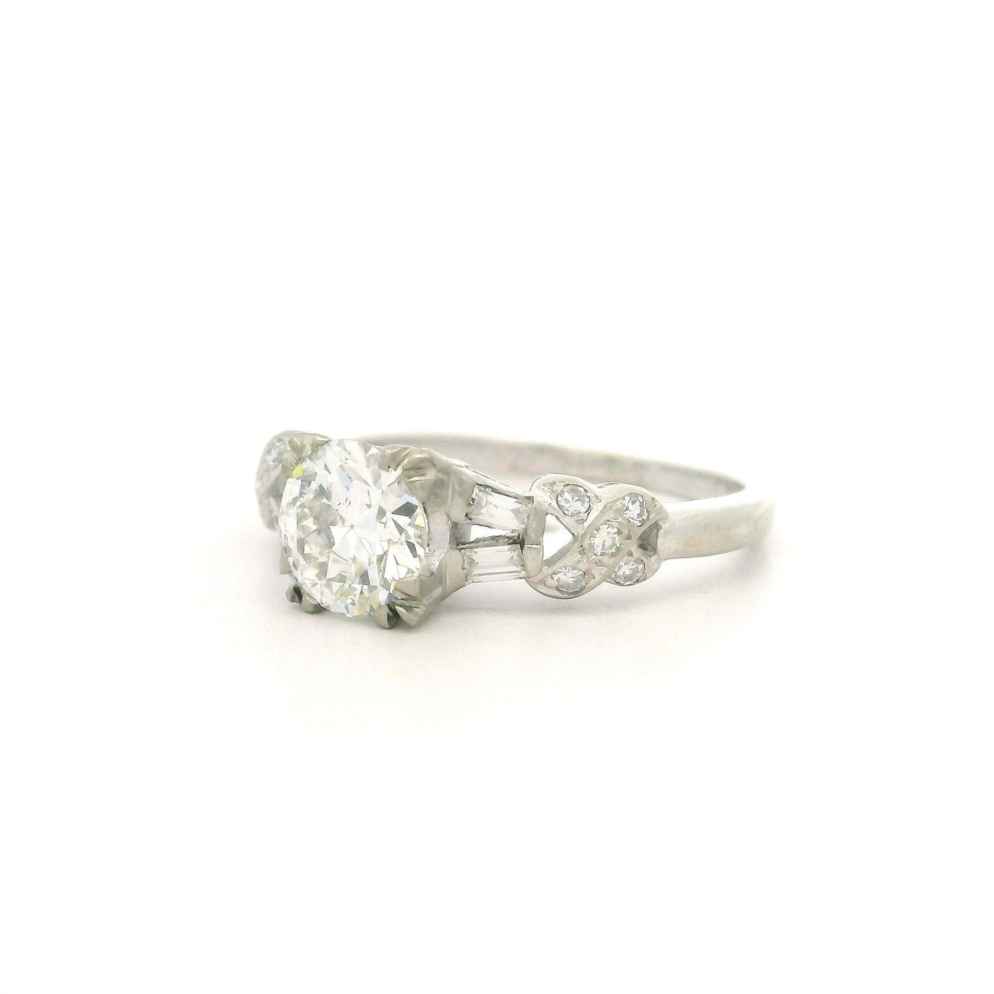 0.86ct Round Brilliant Hearts & Arrows Diamond Ring — GIA Certified, 14k Gold