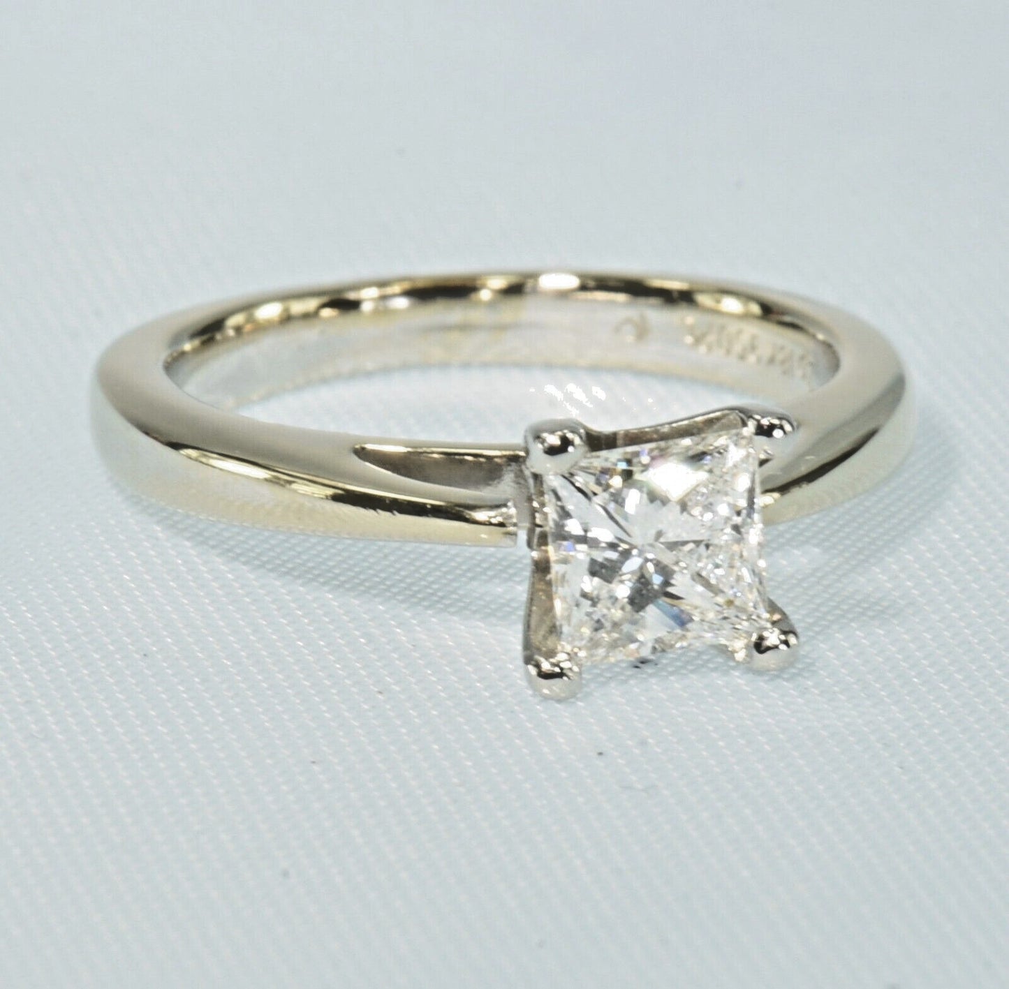 0.60ct Round Brilliant Lab Grown Diamond Ring — GIA Certified, 18k Yellow Gold