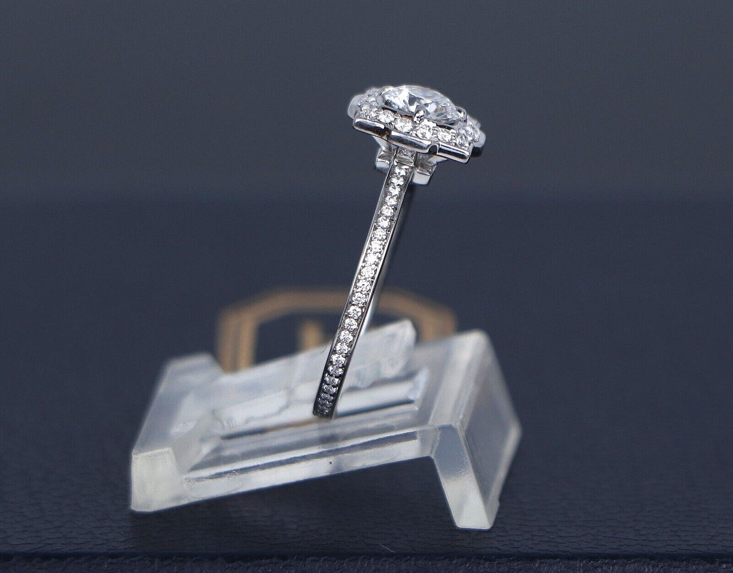 0.50ct Round Brilliant Diamond Engagement Ring — GIA Certified, Platinum