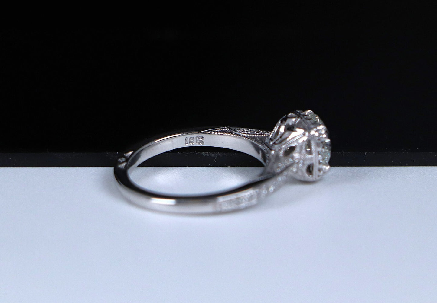 1.08ct Round Brilliant Diamond Engagement Ring — GIA Certified, Platinum