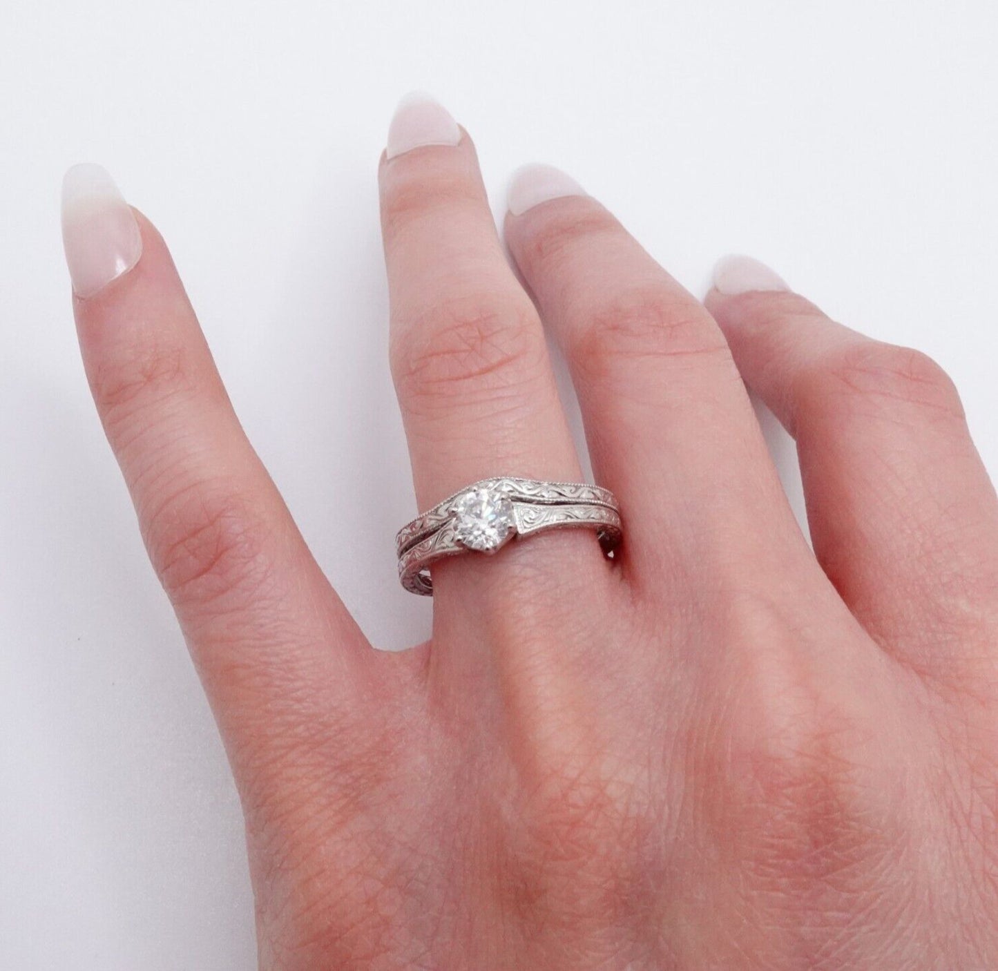 0.46ct Round Brilliant Diamond Solitaire Ring — GIA Certified, Platinum