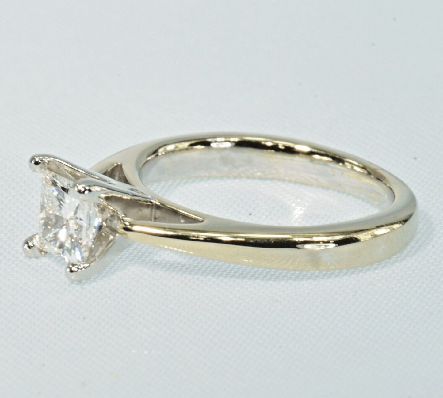 0.60ct Round Brilliant Lab Grown Diamond Ring — GIA Certified, 18k Yellow Gold