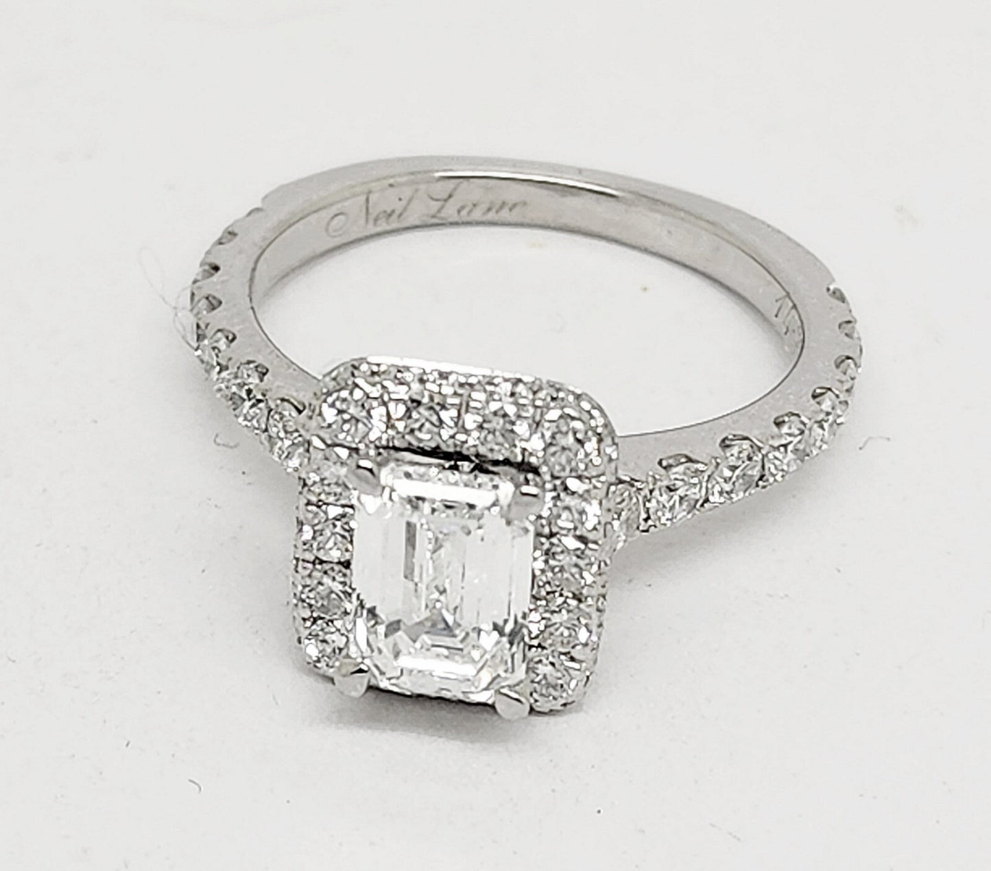 1.08ct Old Mine Cut Diamond Engagement Ring — GIA Certified, Platinum