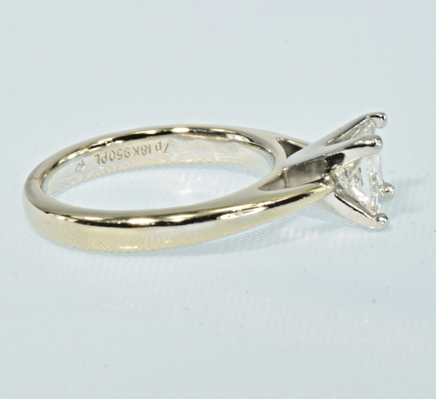0.60ct Round Brilliant Lab Grown Diamond Ring — GIA Certified, 18k Yellow Gold