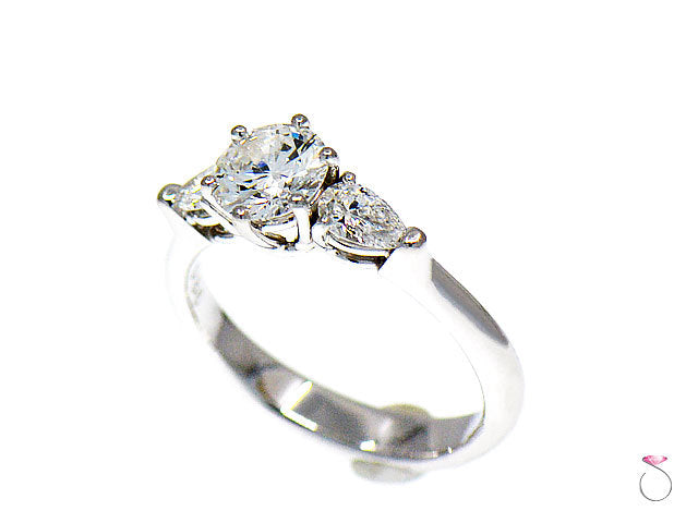 0.86ct Round Brilliant Hearts & Arrows Diamond Ring — GIA Certified, 14k Gold
