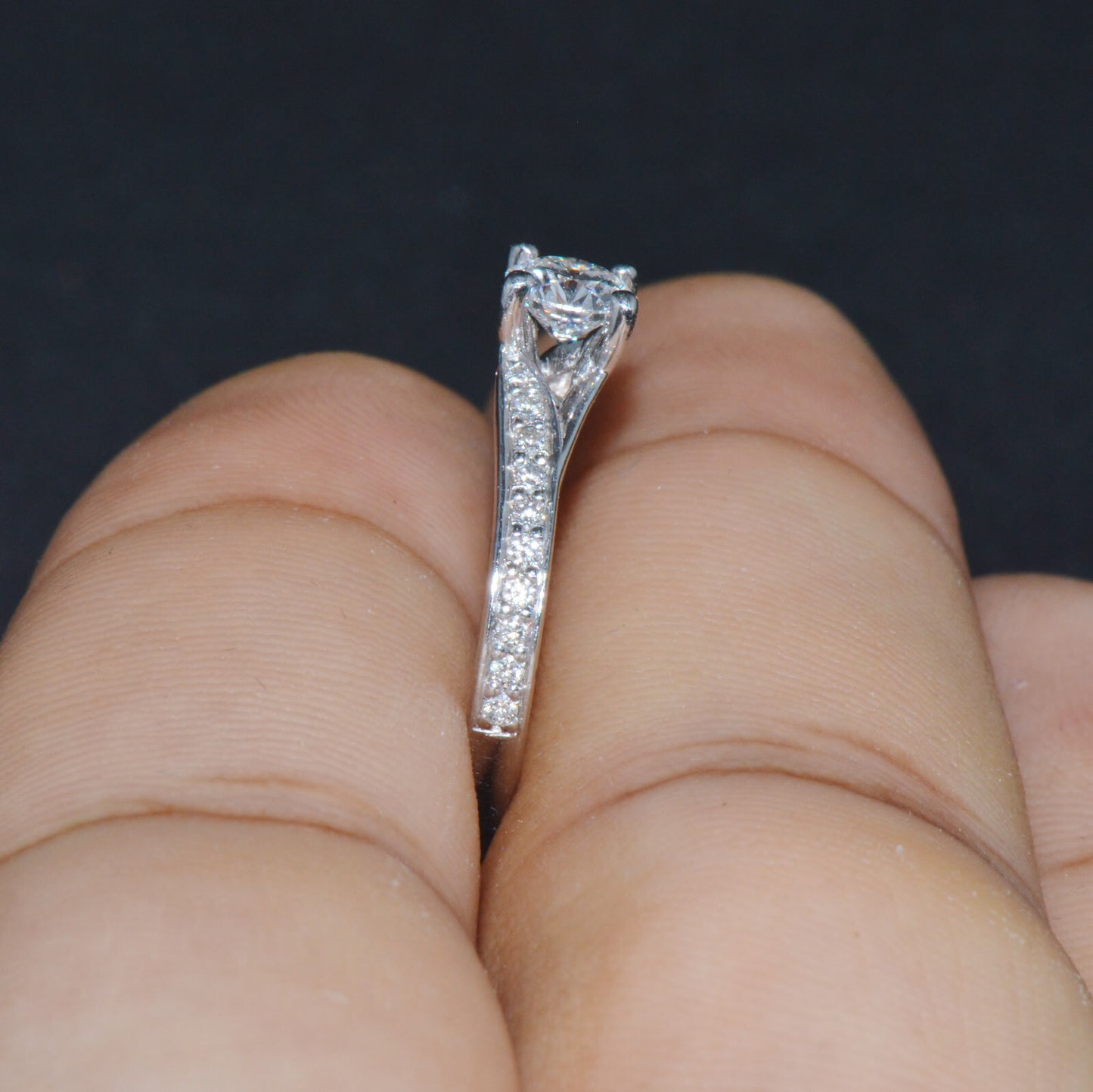 0.69ct Round Brilliant Diamond Solitaire Ring — GIA Certified, 950 Platinum
