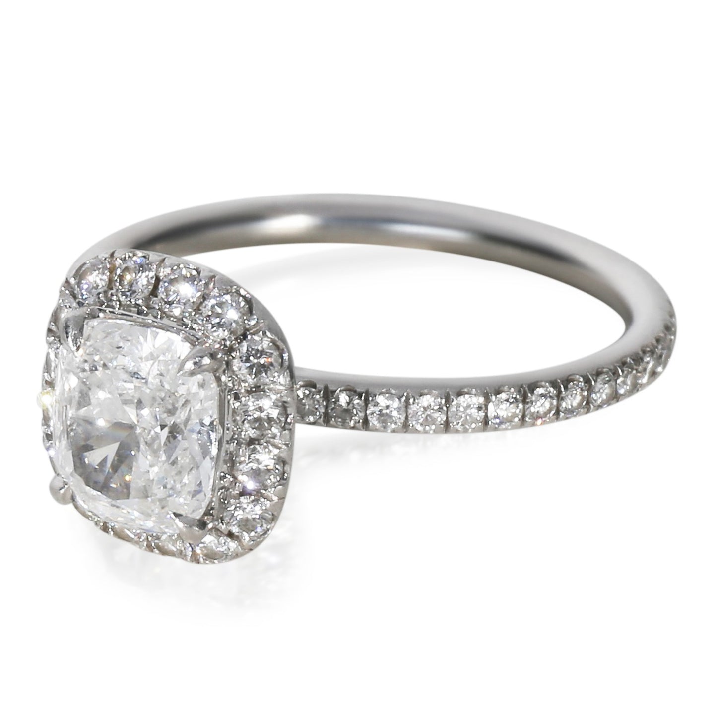 1.73ct Round Brilliant Diamond Engagement Ring — GIA Certified, Platinum