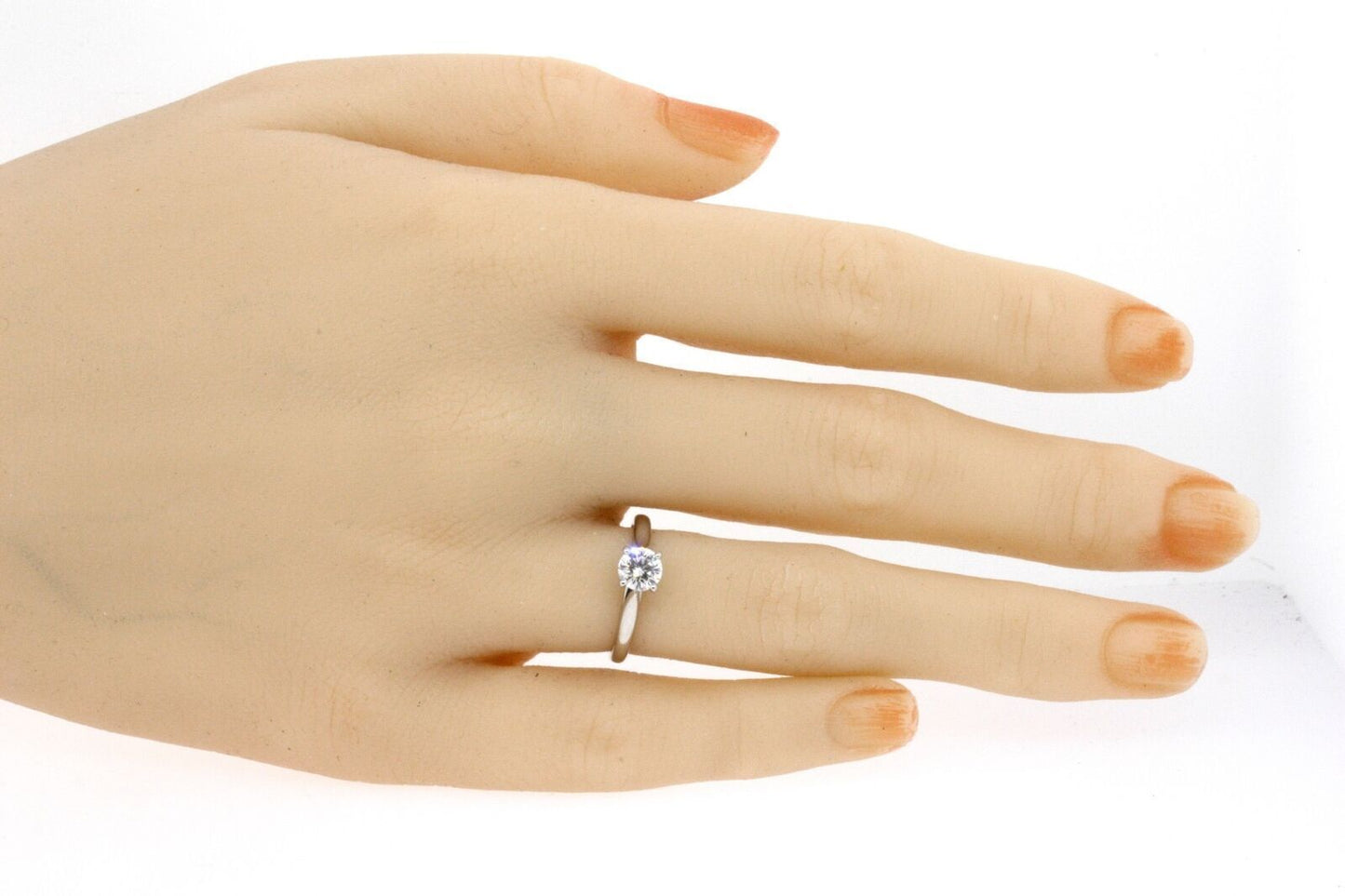 0.48ct Princess Cut Diamond Ring — GIA Certified, Platinum