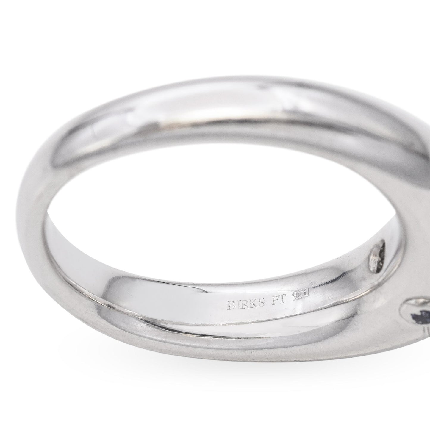 0.72ct Round Brilliant Diamond Engagement Ring — GIA Certified, Platinum