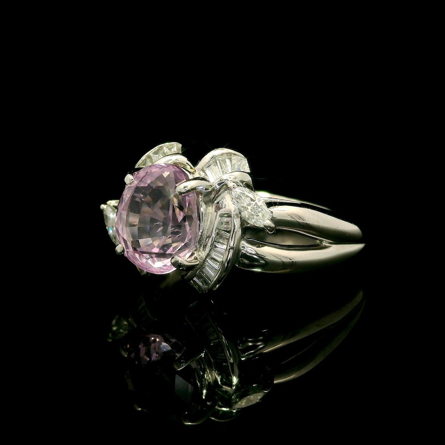 2.01ct Oval Ruby & Diamond Ring — GIA Certified, Platinum