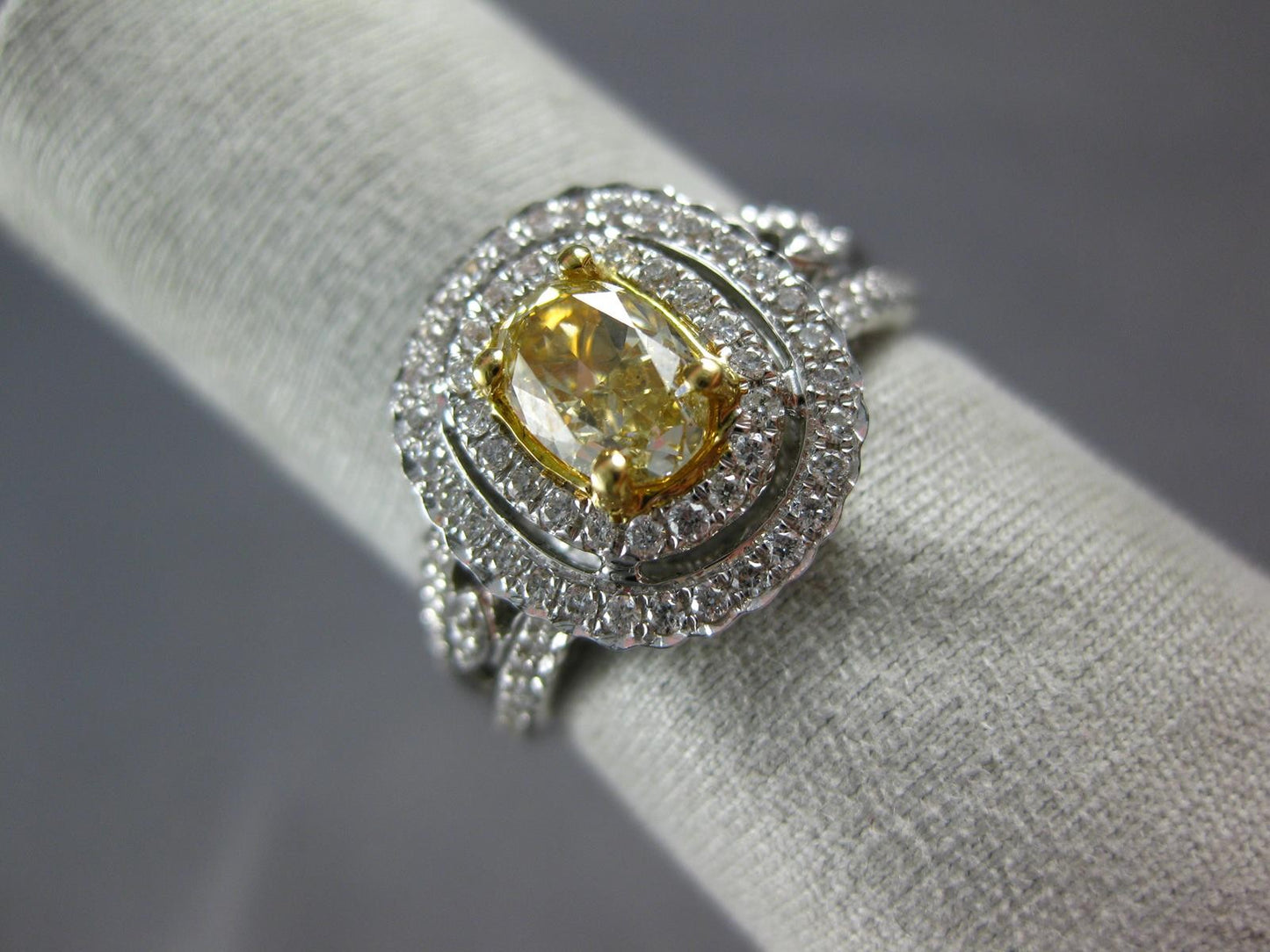 1.14ct Old European Cut Diamond Art Deco Ring — GIA Certified, Platinum