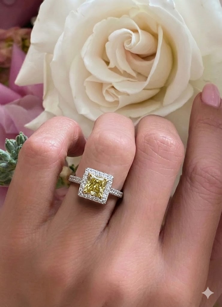 2.01ct Cushion Diamond Engagement Ring — GIA Certified, 14k White Gold
