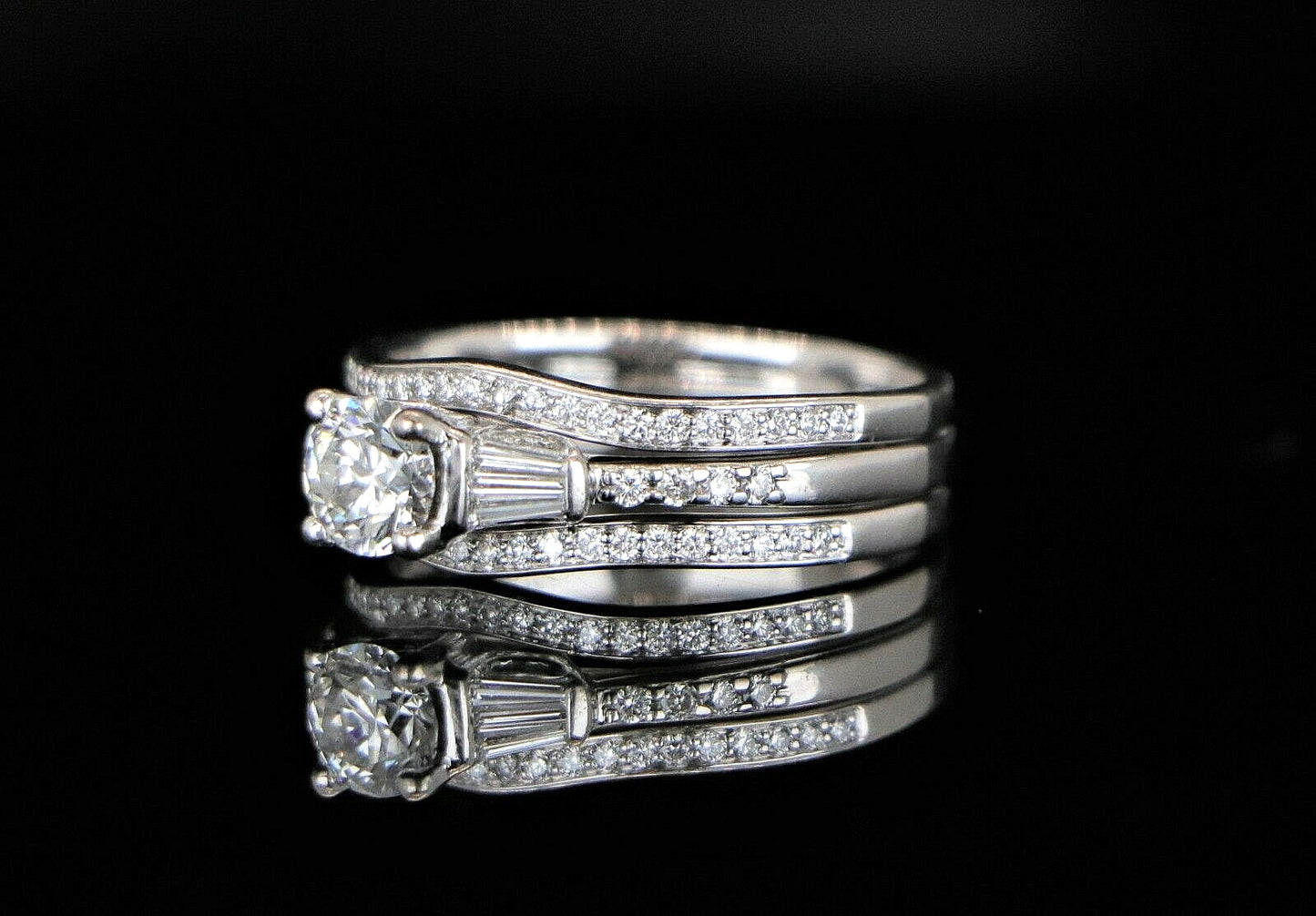 0.72ct Round Brilliant Diamond Engagement Ring — GIA Certified, Platinum