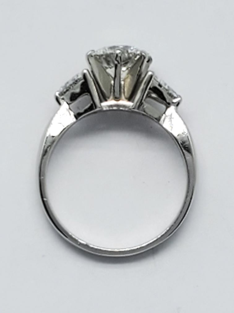 1.20ct Round Brilliant Diamond Engagement Ring — GIA Certified, Platinum