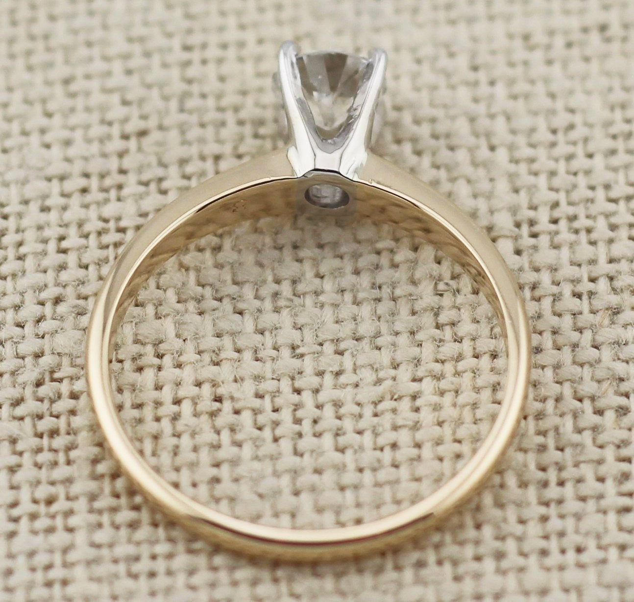 0.53ct Old European Cut Art Deco Diamond Ring — GIA Certified, Platinum