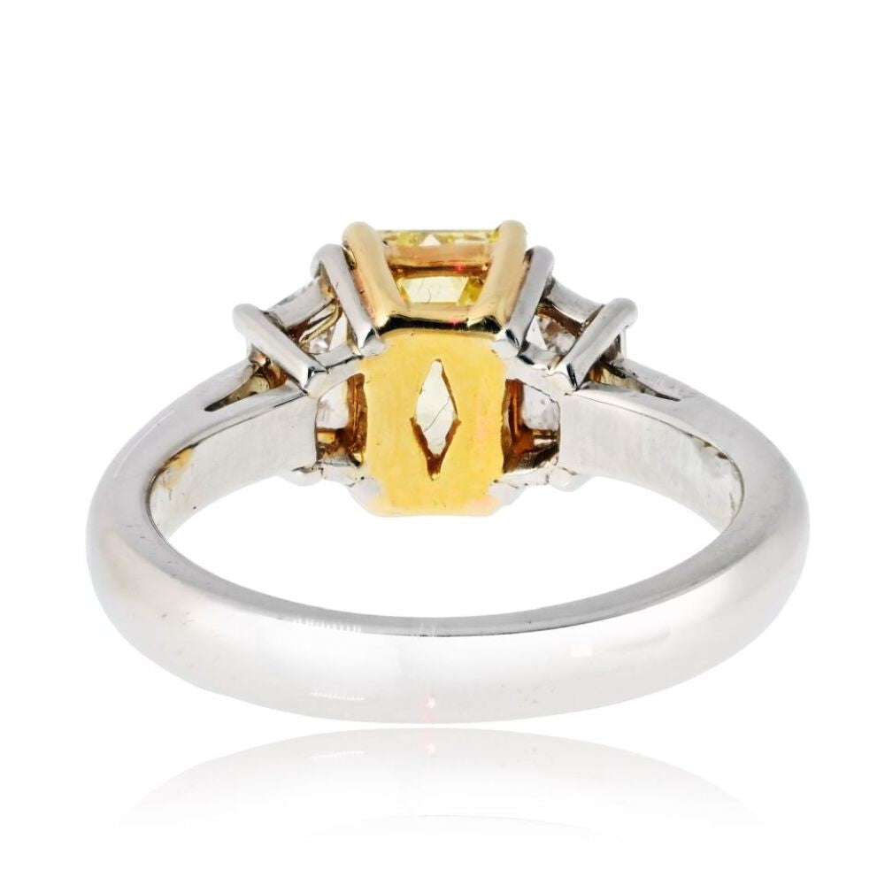 1.32ct Radiant Diamond Engagement Ring — GIA Certified, 14k White Gold