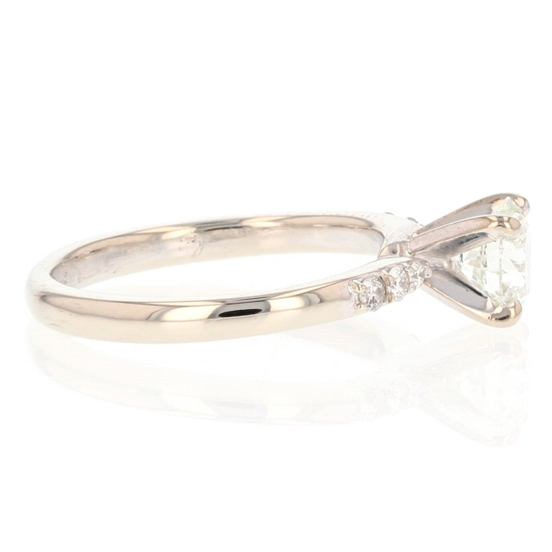0.69ct Round Brilliant Diamond Solitaire Ring — GIA Certified, 950 Platinum