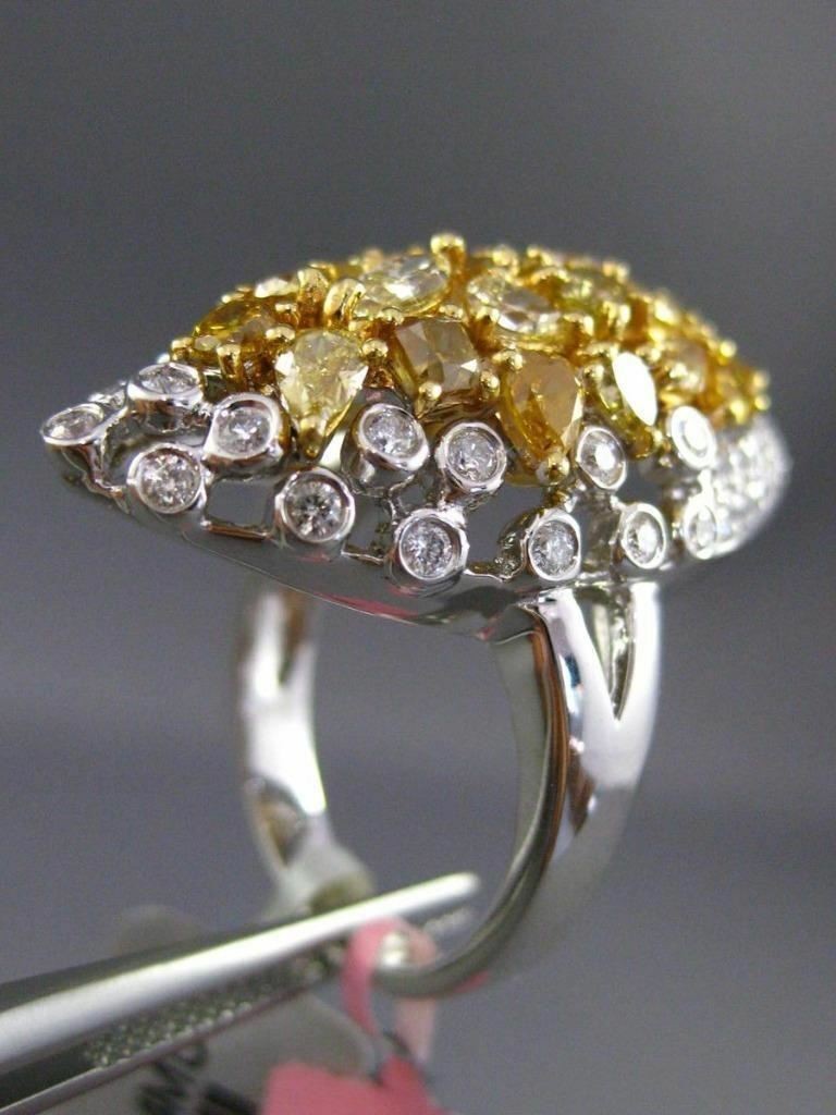 3.02ct Old Mine Cut Diamond Solitaire Ring — GIA Certified, Multi-Tone Gold