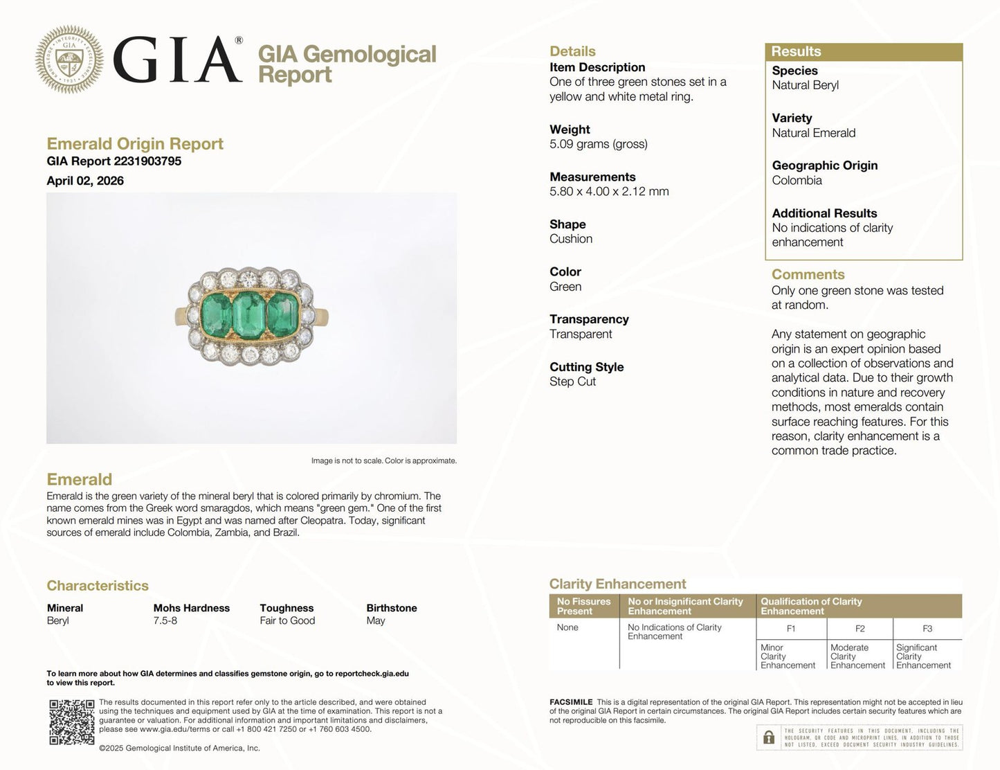 1.00ct Cushion Diamond Solitaire Ring — GIA Certified, 18k White Gold