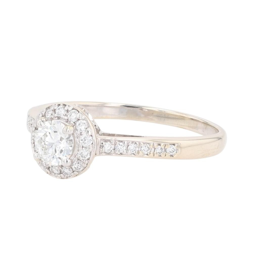 0.60ct Round Brilliant Lab Grown Diamond Ring — GIA Certified, 18k Yellow Gold