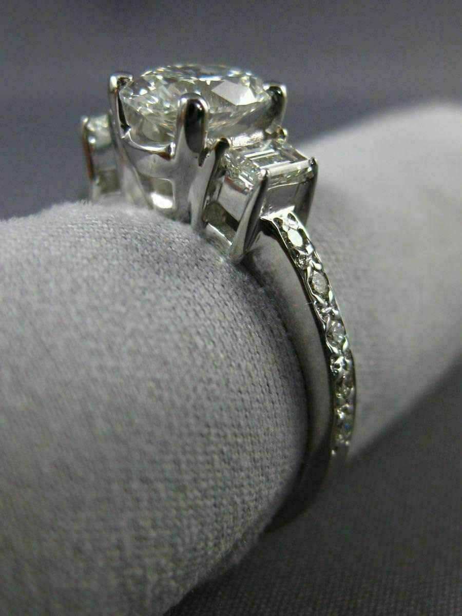 1.66ct Old European Cut Diamond Art Deco Ring — GIA Certified, Platinum