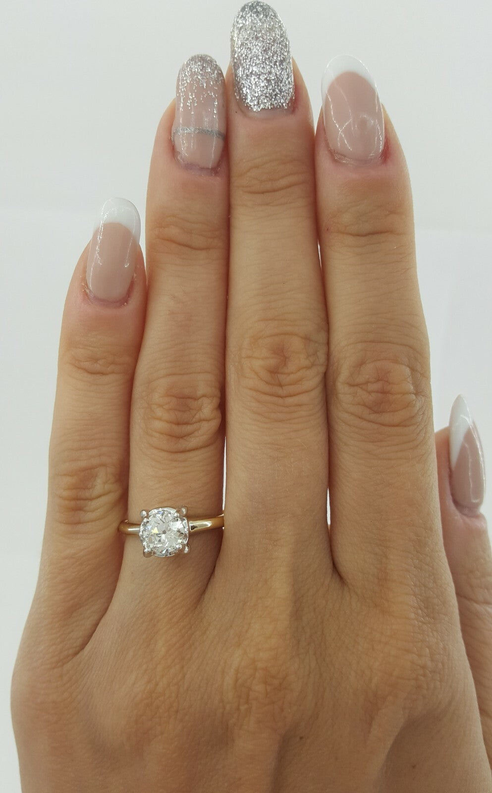 0.78ct Old European Brilliant Diamond Solitaire Ring — GIA Certified, 14k Yellow Gold