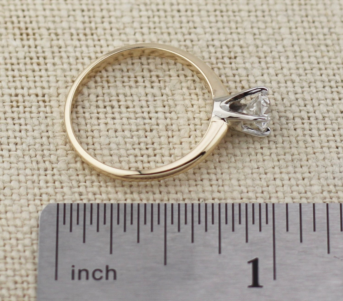 0.53ct Old European Cut Art Deco Diamond Ring — GIA Certified, Platinum