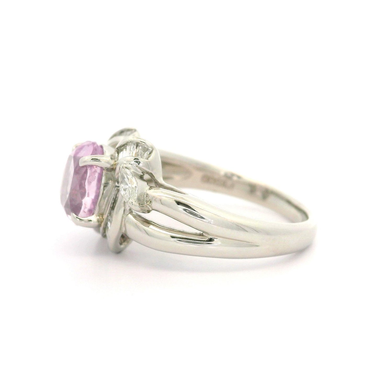 2.01ct Oval Ruby & Diamond Ring — GIA Certified, Platinum