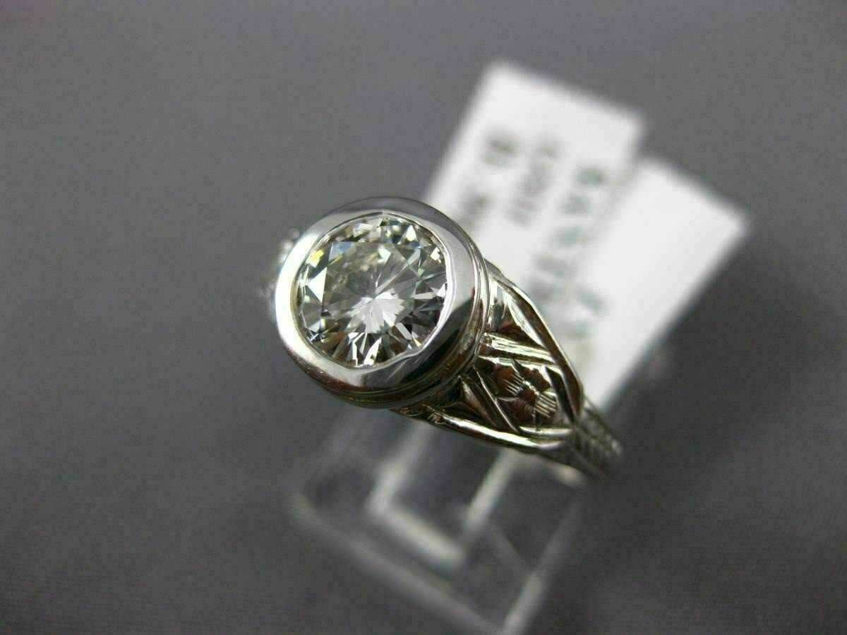 0.90ct Old Mine Cut Diamond Art Deco Ring — GIA Certified, Platinum