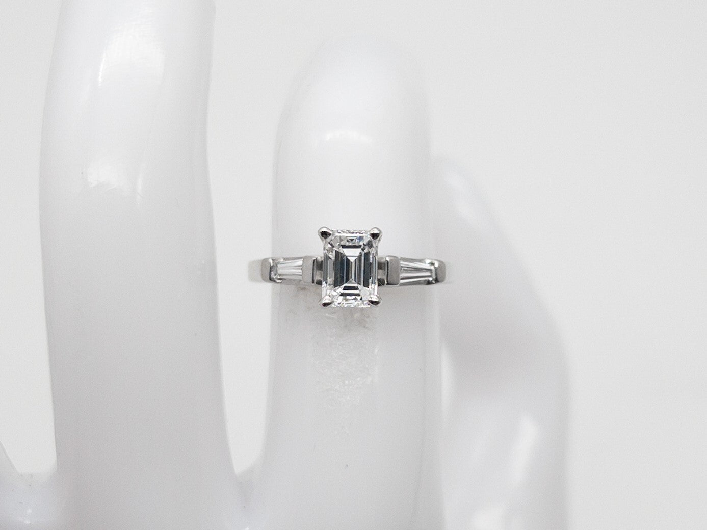 1.14ct Old European Cut Diamond Art Deco Ring — GIA Certified, Platinum