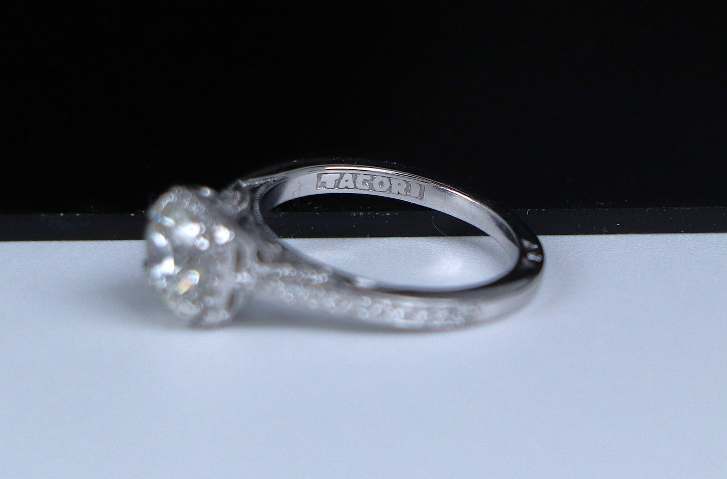 1.08ct Round Brilliant Diamond Engagement Ring — GIA Certified, Platinum