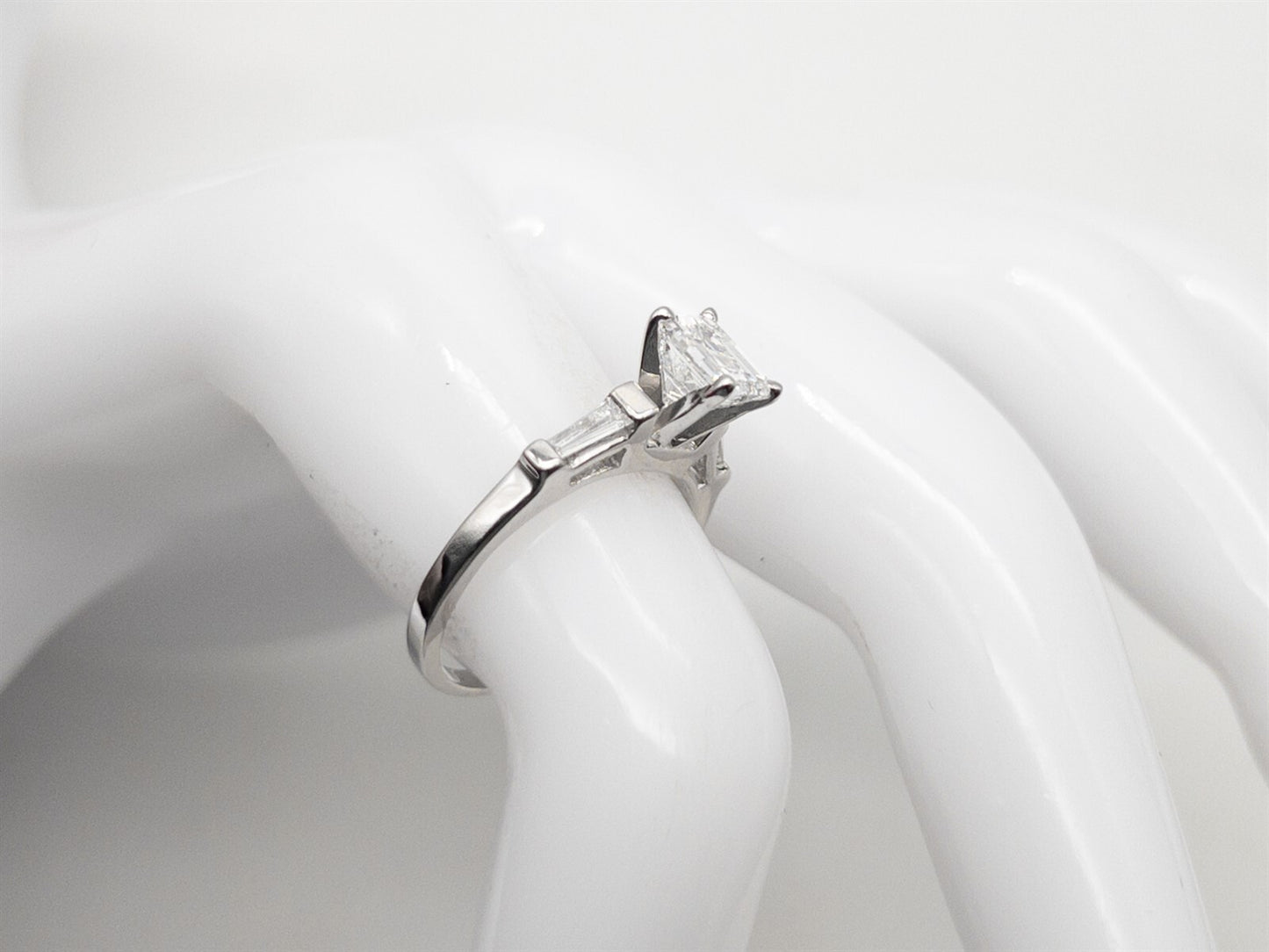 1.14ct Old European Cut Diamond Art Deco Ring — GIA Certified, Platinum