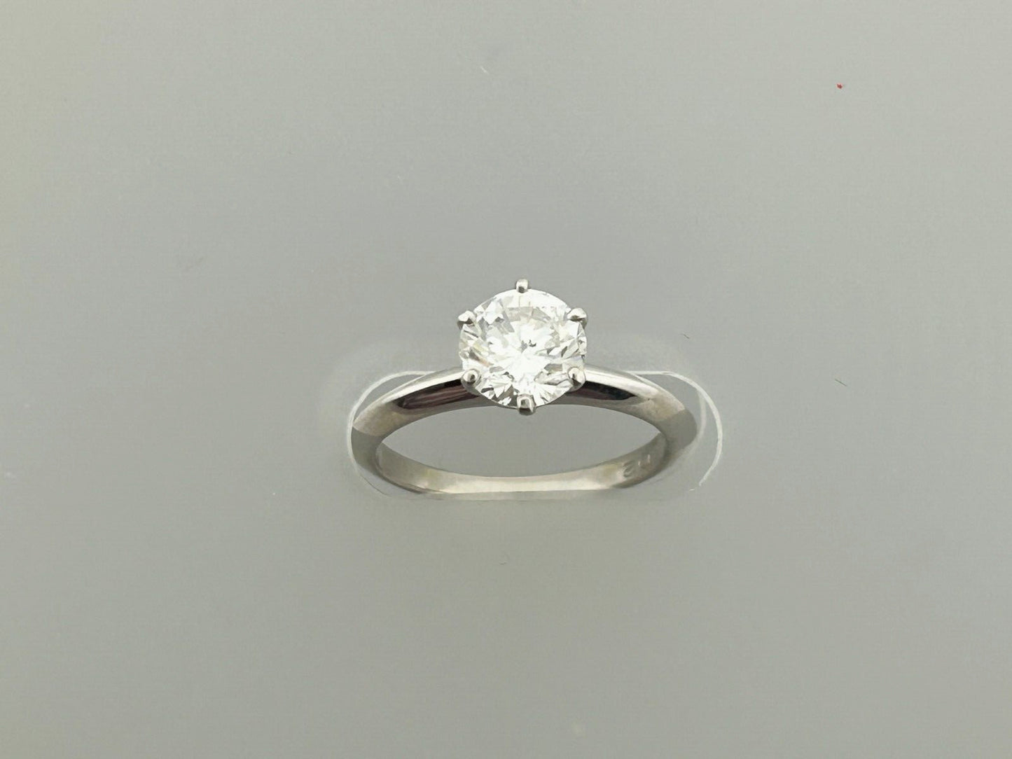 1.02ct Round Brilliant Diamond Solitaire Ring — GIA Certified, Platinum