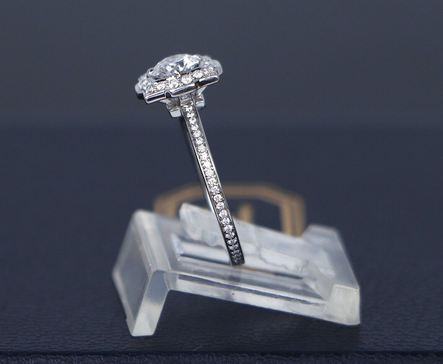 0.50ct Round Brilliant Diamond Engagement Ring — GIA Certified, Platinum
