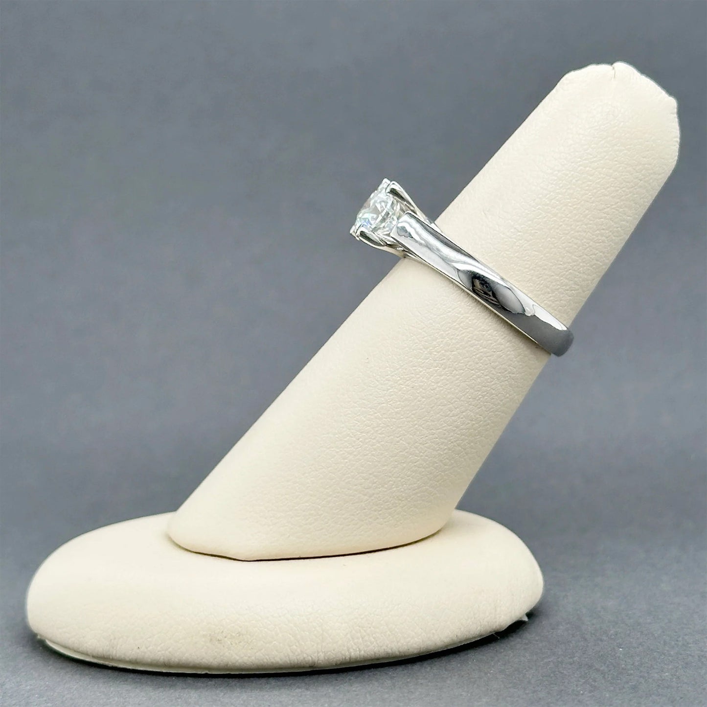 1.21ct Round Brilliant Diamond Engagement Ring — GIA Certified, Platinum