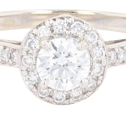 0.60ct Round Brilliant Lab Grown Diamond Ring — GIA Certified, 18k Yellow Gold