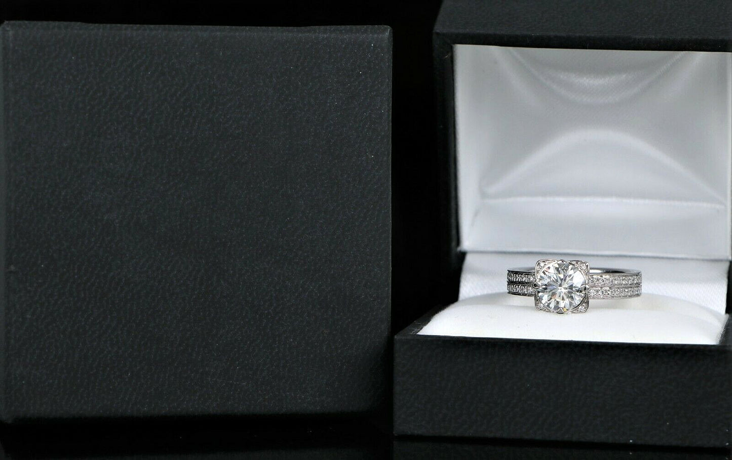 1.59ct Round Brilliant Diamond Engagement Ring — GIA Certified, Platinum