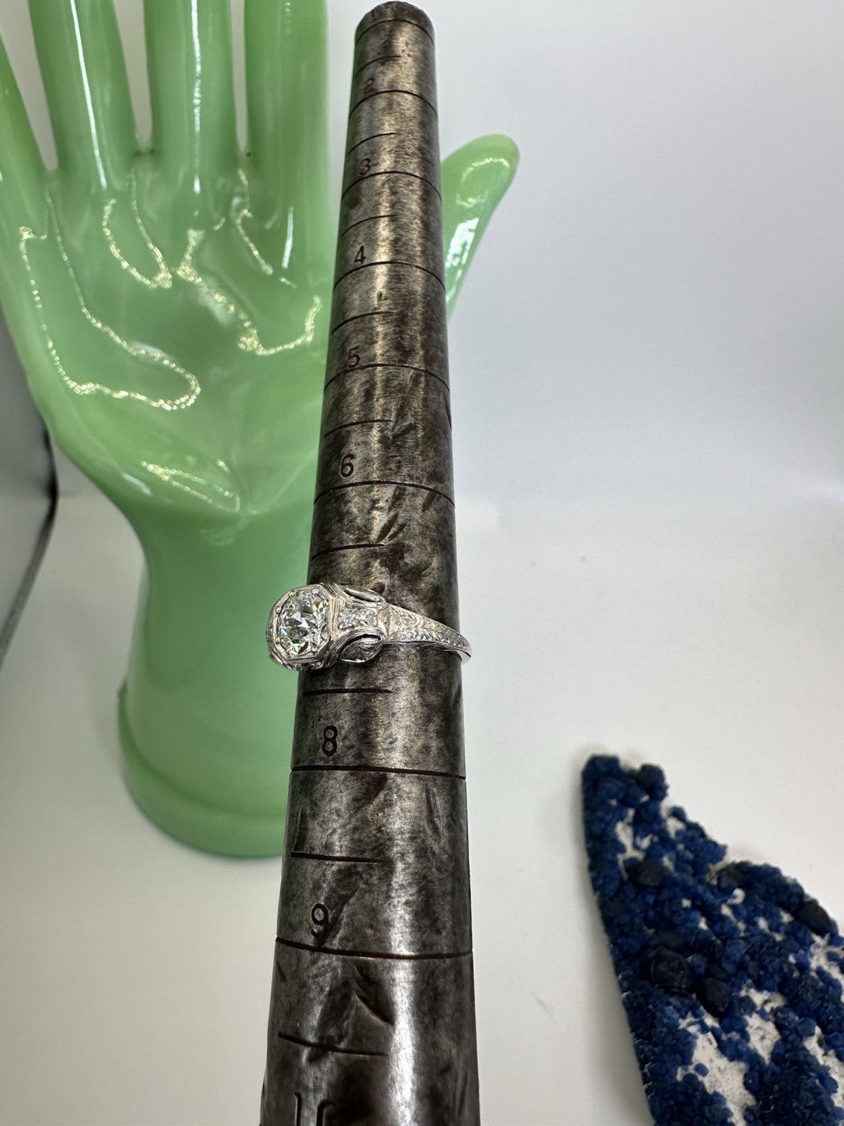 0.98ct Marquise Diamond Engagement Ring — GIA Certified, Platinum