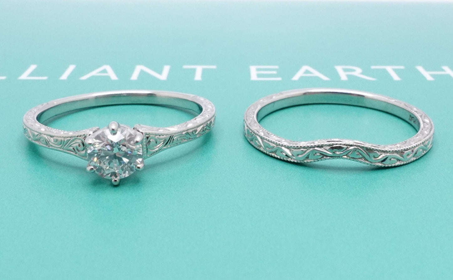 0.46ct Round Brilliant Diamond Solitaire Ring — GIA Certified, Platinum