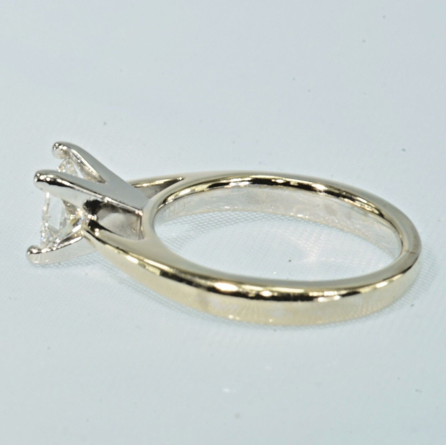 0.60ct Round Brilliant Lab Grown Diamond Ring — GIA Certified, 18k Yellow Gold