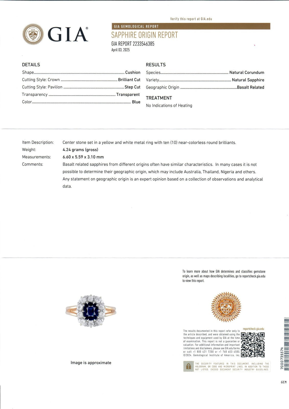 1.06ct Cushion Modified Fancy Brownish Greenish Yellow Diamond Ring — GIA Certified, 18K White Gold