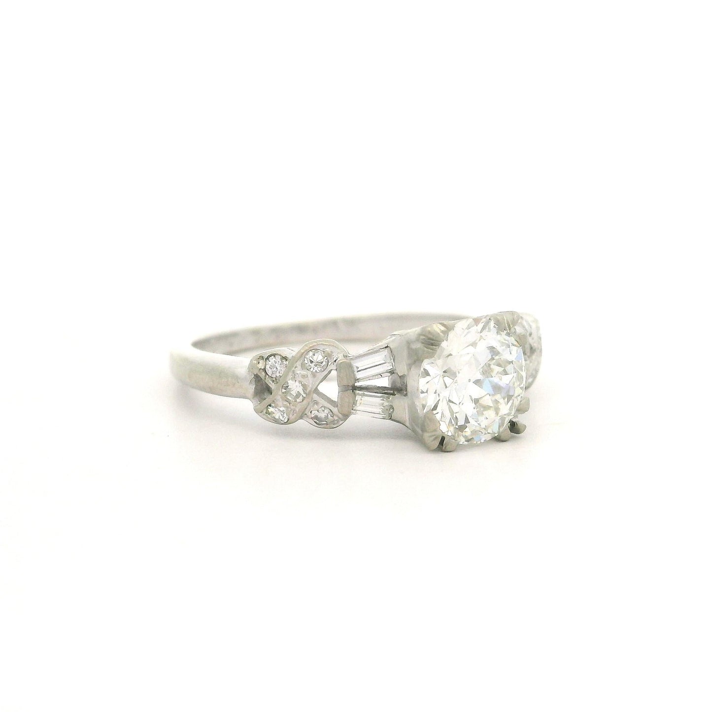 0.86ct Round Brilliant Hearts & Arrows Diamond Ring — GIA Certified, 14k Gold