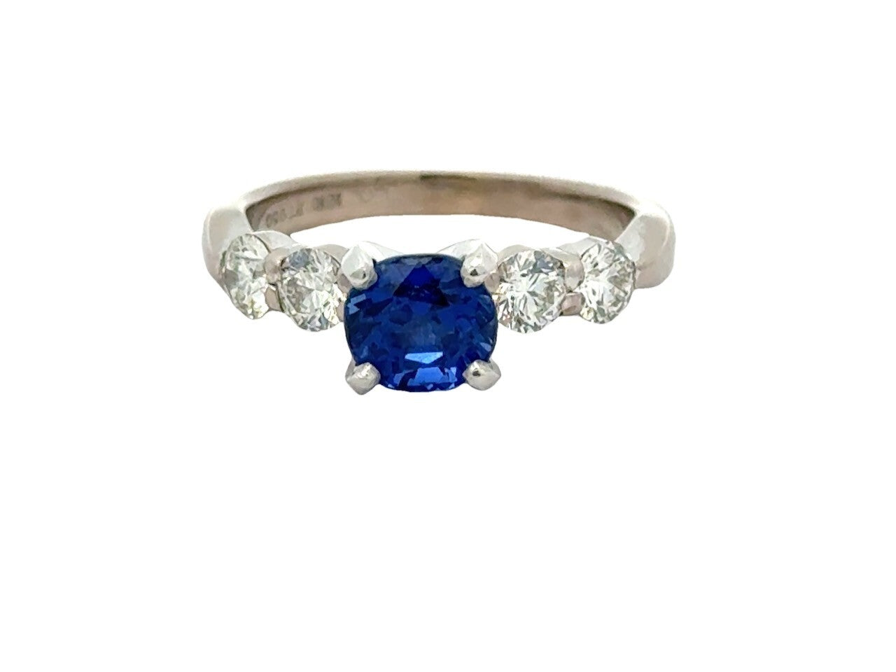 2.04ct Fancy Yellow Diamond 3-Stone Halo Ring — GIA Certified, 18k Two-Tone Gold