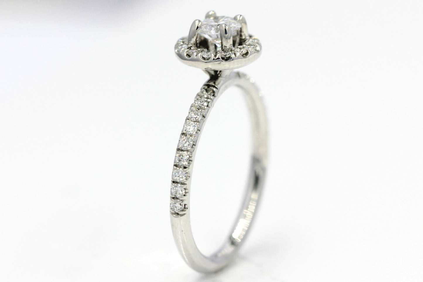 0.82ct Round Brilliant Fancy Dark Gray-Yellowish Green Diamond Art Deco Ring — GIA Certified, Platinum
