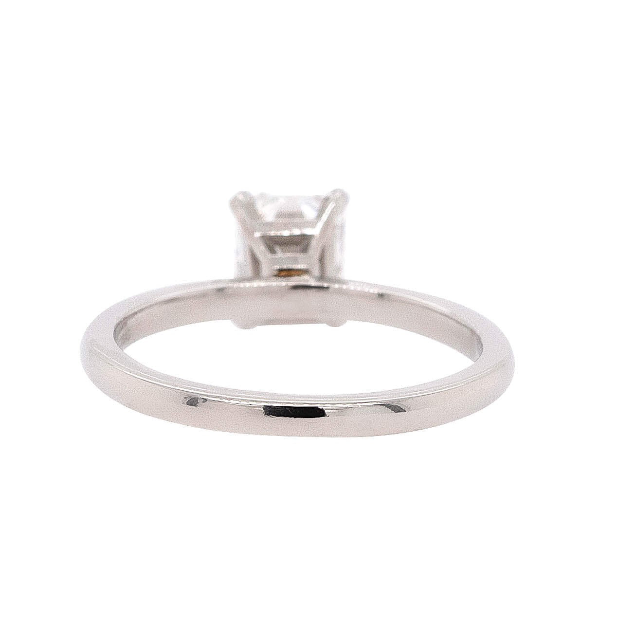 1.12ct Emerald Cut Diamond Engagement Ring — GIA Certified, Platinum
