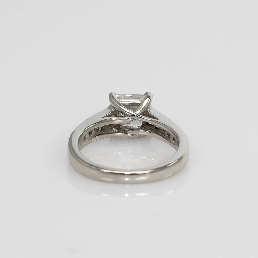 1.25ct Old European Cut Diamond Engagement Ring — GIA Certified, Platinum